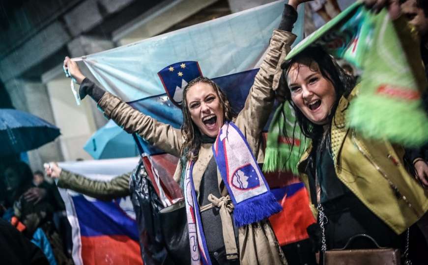 Slovenci na ulicama Ljubljane slavili titulu košarkaškog prvaka Europe